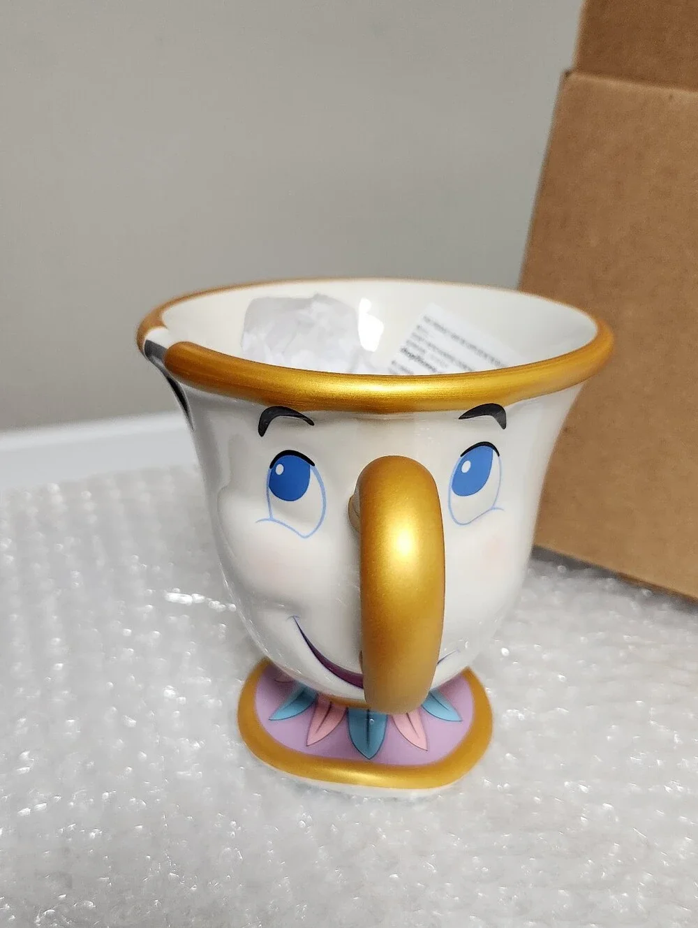 Disney Store Chip Tea Cup Beauty And The Beast Coffee Mug Tea Cup